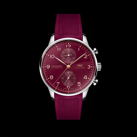 Year of the Dragon: Three Burgundy Dials from IWC, Panerai, 